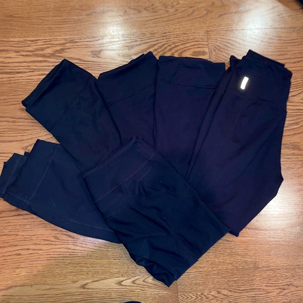 Zella leggings lot of 6 pairs; various cuts and styles